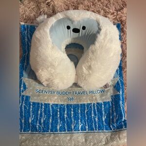 Very soft travel neck pillow